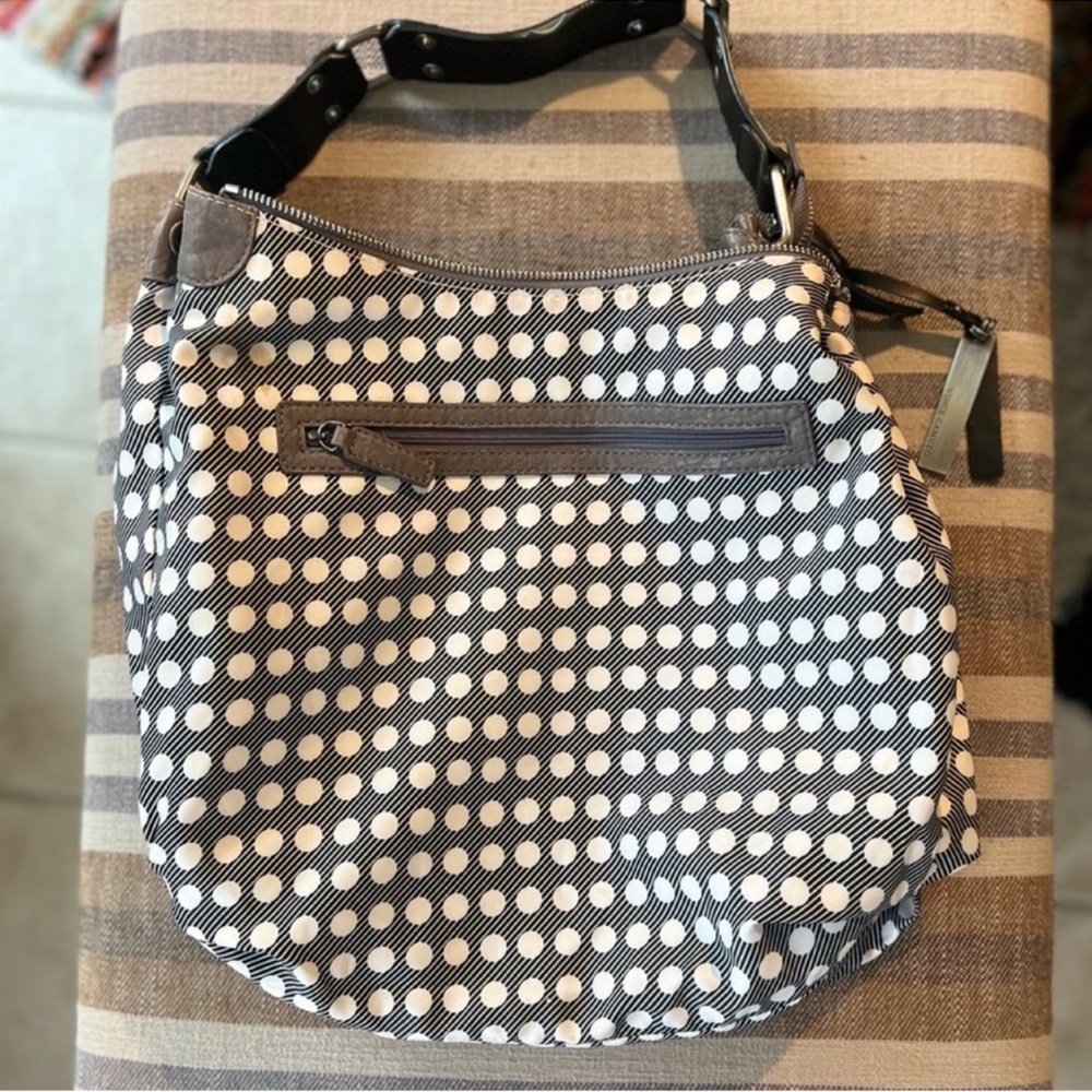 Vince Camuto bubble lamb skin genuine leather hobo purse shoulder bag - Picture 14 of 16